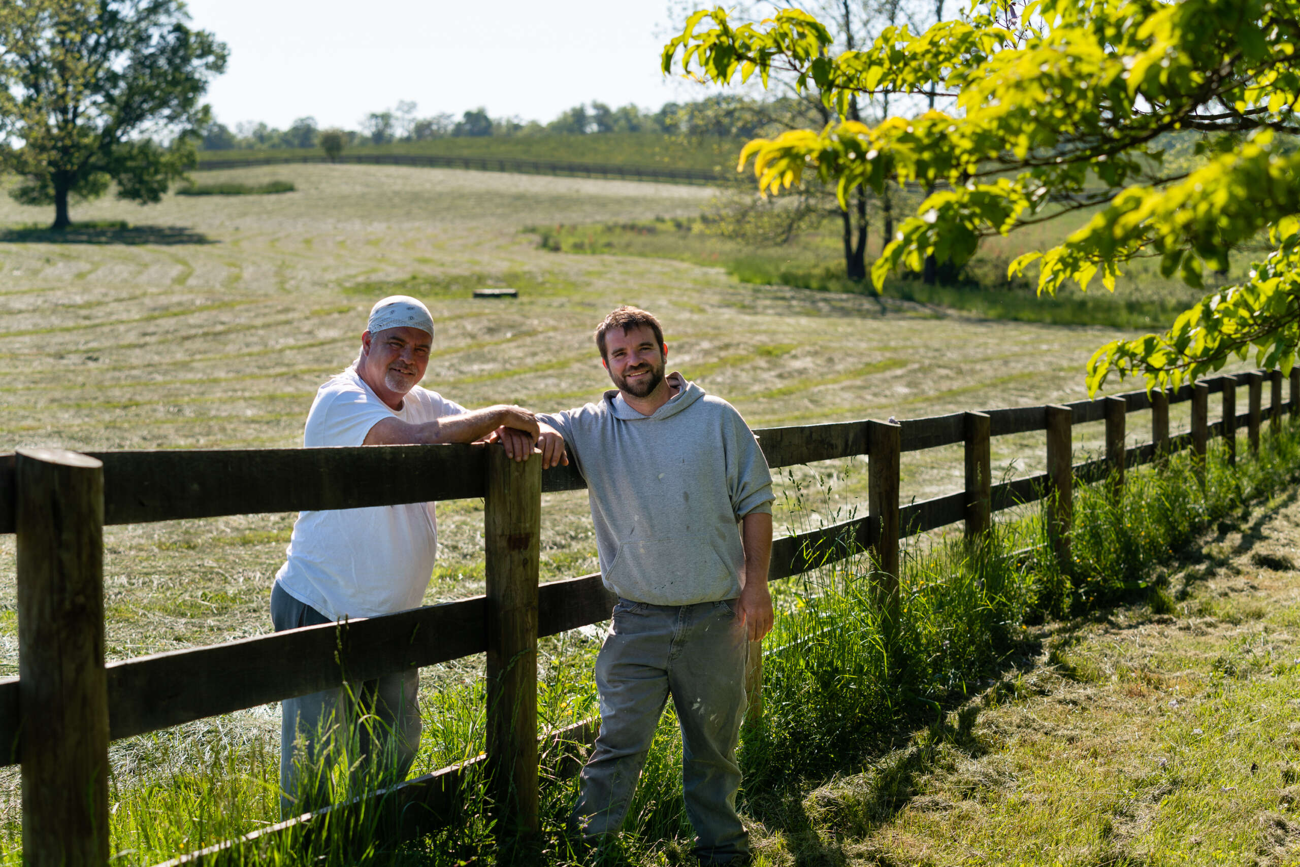 “Kevin Sr. and Kevin Jr. Patterson, Farm Assistant, Grounds Maintenance/Carpentry